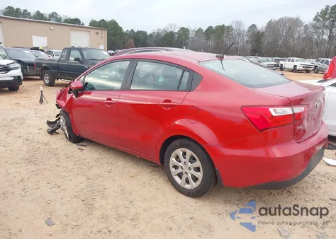 2017 Kia Rio Lx из США, поврежденный, VIN KNADM4A35H6058987